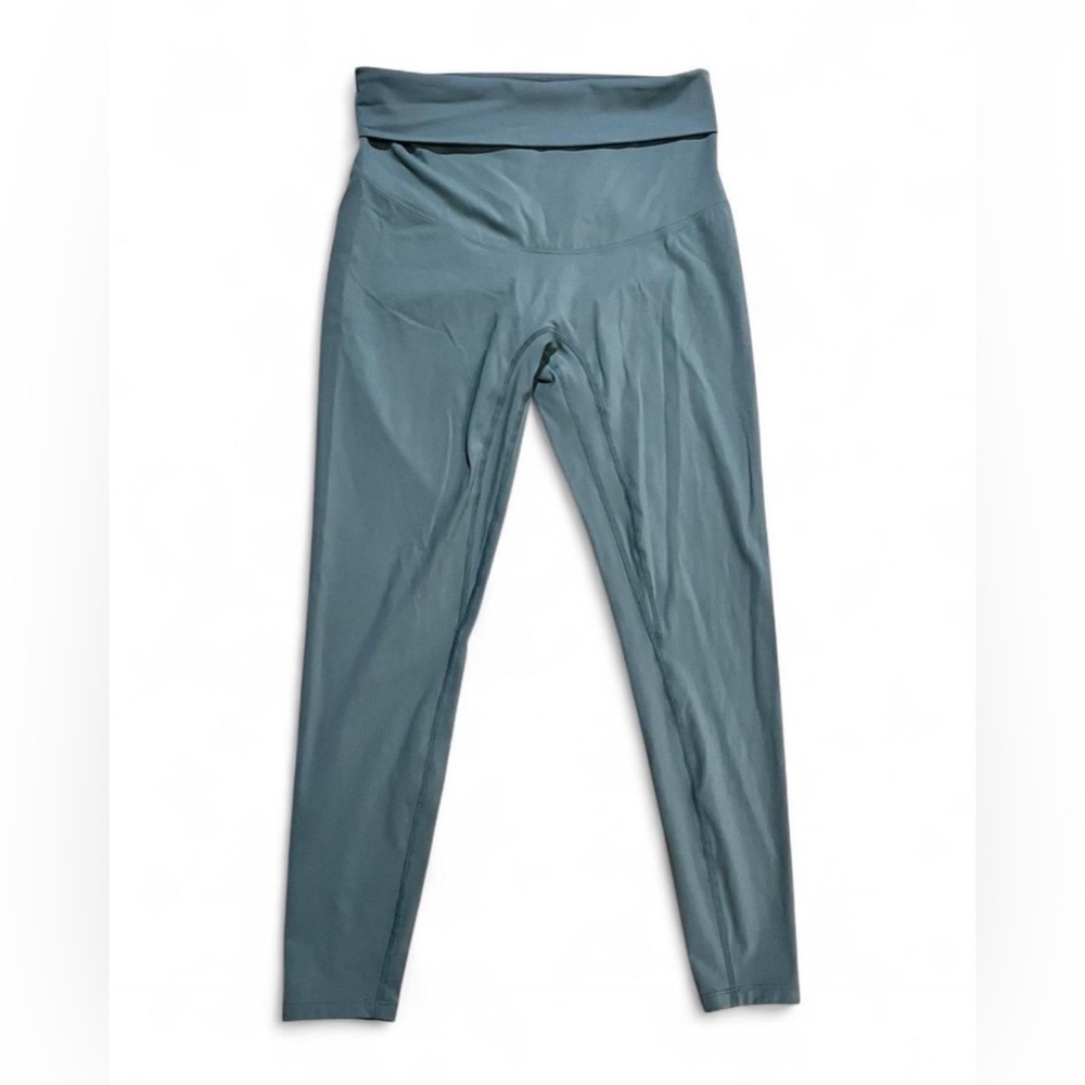 Poshdivah Fabletics Green High-Waisted Leggings Athleisure Activewear Size Med